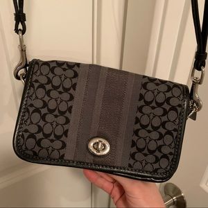 Dark Navy Coach Crossbody